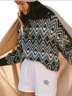 Anthropologie ($268) Varley Ida Relaxed Sweater NWT Size L